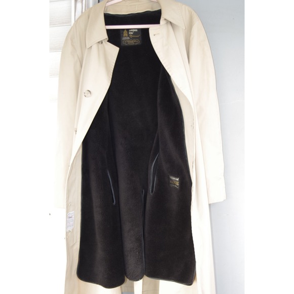 Vintage London Fog Maincoats Baltimore USA 52 Extra Long Trench Raincoat w/Liner - Picture 3 of 7
